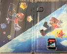 Wewnętrzna grafika z kartridżem Switch Super Mario Galaxy 1+2 bundle (źródło obrazu: ForeverPhysical X)