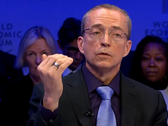 Dyrektor generalny Intela Pat Gelsinger na WEF (Źródło zdjęcia: CNBC)