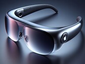 Apple Okulary AR mogą być wyposażone w tę samą technologię wyświetlania, co Vision Pro. (Źródło: Generated with AI)