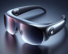 Apple Okulary AR mogą być wyposażone w tę samą technologię wyświetlania, co Vision Pro. (Źródło: Generated with AI)