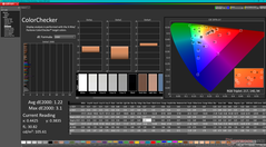 ColorChecker przed kalibracją