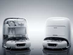 DJI Romo w systemie dokującym z nieprzezroczystymi i półprzezroczystymi wykończeniami. (Źródło zdjęcia: DJI)