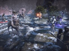 Ilustracja przedstawiająca przeciwników w grze „King Arthur: Knight's Tale”, która jest obecnie w sprzedaży na platformie Steam.