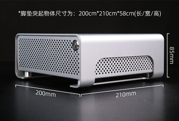 Rozmiar mini PC (źródło obrazu: JD.com)