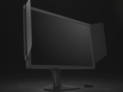 BenQ Zowie XL2540X+ (na zdjęciu) jest dostarczany w zestawie z kablem DisplayPort, kablem HDMI, przełącznikiem S Switch i osłoną ekranującą. (Źródło zdjęcia: BenQ)