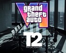 Sala konferencyjna z logo GTA 6 i Take Two Interactive