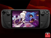 Świąteczny rebundle Better With 4 Friends wygaśnie 08 grudnia. Na zdjęciu: Steam Deck ze zdjęciem okładki Towerfall Ascension. (Źródło zdjęcia: Valve - edytowane)