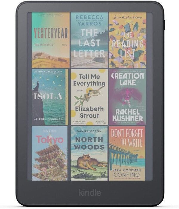 Kindle Colorsoft ma ulepszony wyświetlacz o lepszej wyrazistości i równomierności.
