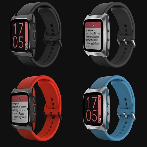 Pebble Time 2 zostanie uruchomiony w kolorach, ale dokładne odcienie nie zostały jeszcze ustalone. (Źródło zdjęcia: Eric Migicovsky/Core Devices)