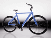 Seria VanMoof S6 wyposażona jest w silnik przedniego koła o mocy 250 W, który zapewnia maksymalną prędkość 25 km/h (15,5 mph) (źródło zdjęcia: VanMoof)