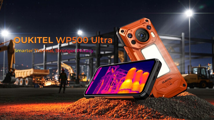 WP500 Ultra jest wyposażony w kamerę termowizyjną