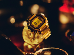 Zegarek pierścieniowy Casio CRW-001G-9 (na zdjęciu) zostanie wprowadzony na rynek w Wielkiej Brytanii. (Źródło zdjęcia: Casio)