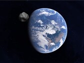 Obraz przedstawiający asteroidę zmierzającą w kierunku Ziemi. (Źródło zdjęcia: Batman111 - Pixabay)