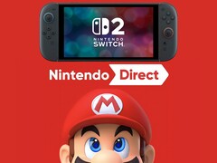Następny Nintendo Direct z Switch 2 powyżej Mario (Źródło obrazu: Nintendo of America z poprawkami)