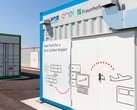 W projekcie wykorzystano 762 akumulatory samochodowe firm Merces-Benz, Stellantis i Nissan. (Źródło zdjęcia: Enel)