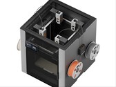 Drukarka 3D LightMake L4 z czterema głowicami roboczymi.