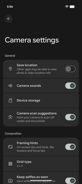 Ustawienia aparatu: Zdjęcie