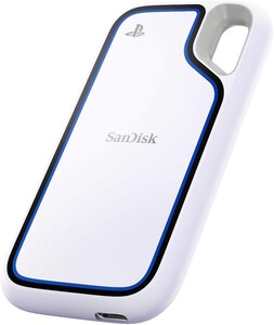 Zewnętrzny dysk SSD posiada oficjalne logo PlayStation (źródło obrazu: SanDisk)