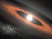 Renderowanie białego karła połykającego swój układ planetarny (źródło zdjęcia: NASA)