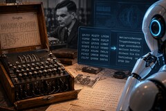 Sztuczna inteligencja pomaga rozszyfrować dwie wiadomości z szyfru Enigma, które przez dziesięciolecia stanowiły wyzwanie dla łamaczy kodów.