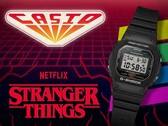 Drugi zegarek Casio z serii Stranger Things jest już podobno w drodze i tym razem będzie on oparty na klasycznym modelu DW-5600UE. (Źródło zdjęcia: Casio z poprawkami)