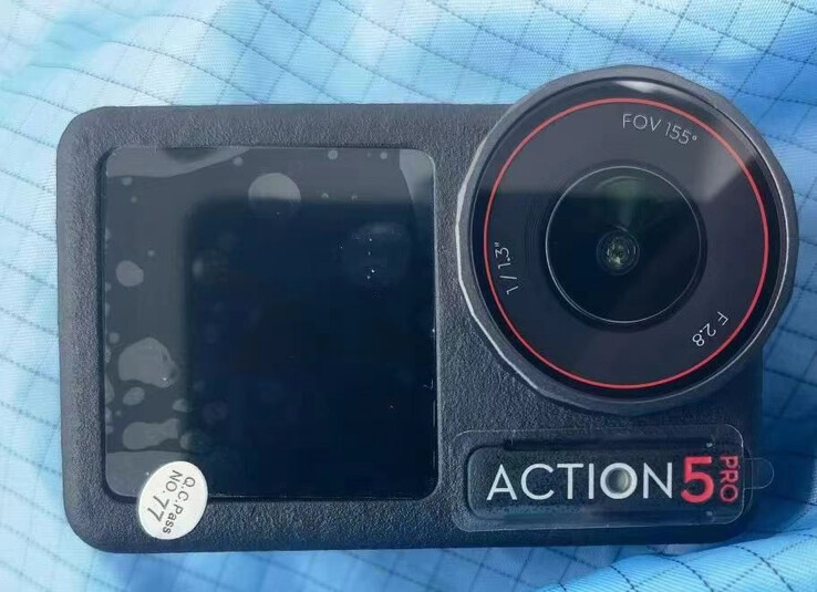 Rzekome spojrzenie na Osmo Action 5 Pro. (Źródło zdjęcia: @OsitaLV)