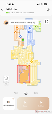 Przegląd z postępem na żywo