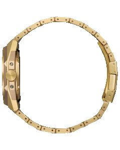 Citizen NB6085-57W widok z boku z koronką i bransoletą.