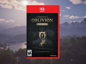 Zdjęcie opakowania gry „The Elder Scrolls IV: Oblivion Remastered” na konsolę Switch 2