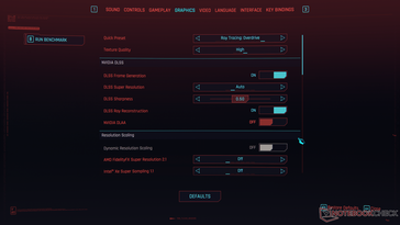 Cyberpunk 2077 Aktualizacja 2 - Ustawienia graficzne