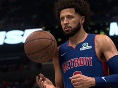DLSS 5 z włączonym renderowaniem neuronowym w grze NBA 2K27.