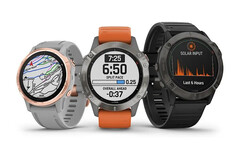 Garmin kontynuuje wprowadzanie drobnych zmian w serii Fenix 6 i jej odpowiednikach. (Źródło zdjęcia: Garmin)