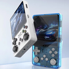 R36S Plus zapożycza konstrukcję Powkiddy V20 w wielu obszarach. (Źródło zdjęcia: Game Console)