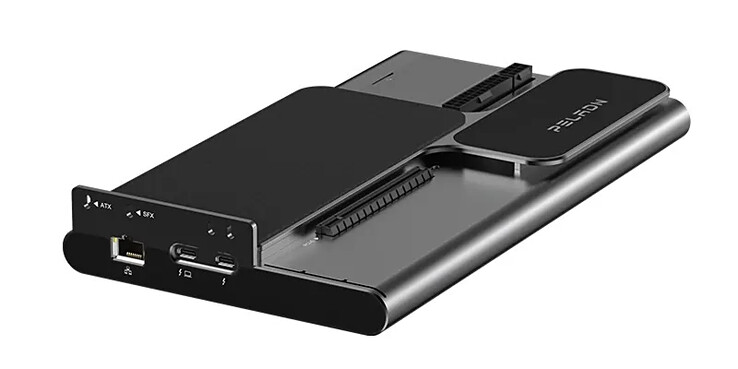 Peladn ukrywa rozszerzenie M.2 SSD na spodzie Link S-3. (Źródło zdjęcia: Peladn)