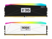 Czarne i białe warianty modułów XFinity+ z ekranami OLED. (Źródło zdjęcia: V-color)