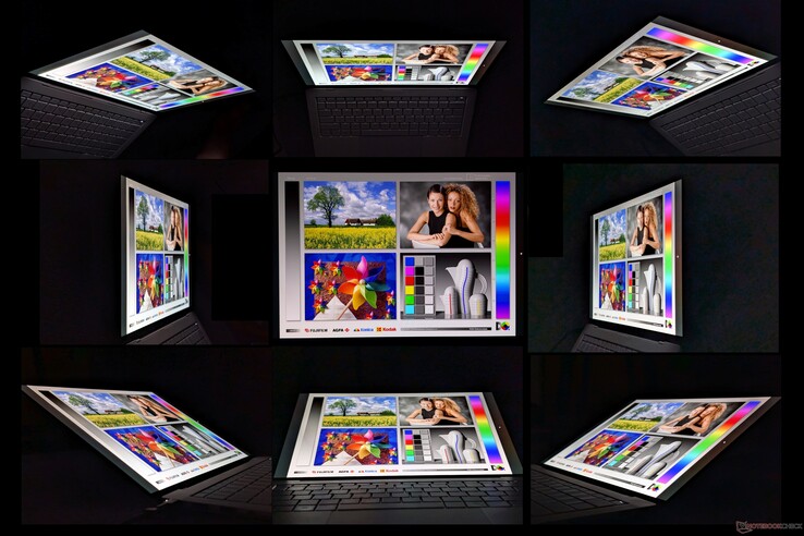 Tandem OLED nie wykazuje takiego samego efektu tęczy jak standardowy OLED, zapewniając jeszcze szersze kąty widzenia