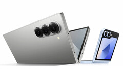 Samsung ujawnił już, jak wyglądają Galaxy Z Flip6 i Galaxy Z Fold6. (Źródło zdjęcia: Samsung - edytowane)