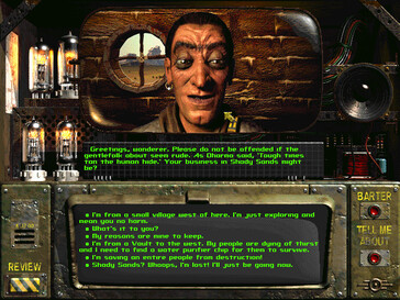 Na zdjęciu: zrzut ekranu z rozgrywki z gry „Fallout: postapokaliptyczna gra fabularna”.