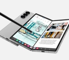 Smartfon Galaxy Z Fold6, podobnie jak wcześniejsze modele Z Fold5 i Z Fold4, był wyposażony w kamerę umieszczoną pod wyświetlaczem. (Źródło obrazu: Samsung)