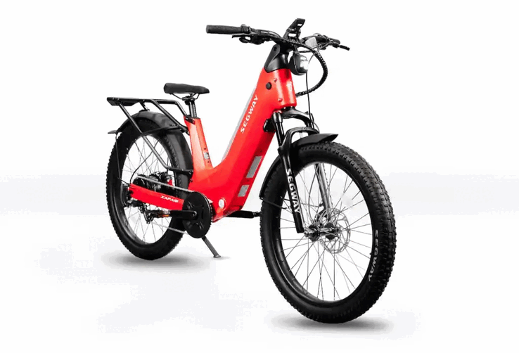E-rower Segway Xafari wyposażony jest w silnik w tylnej piaście o mocy 750 W (źródło zdjęcia: Segway)