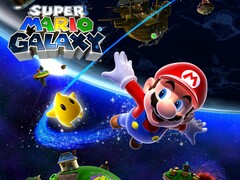 Pokazano baner Super Mario Galaxy (źródło obrazu: Nintendo of America z poprawkami)