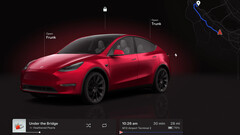 Model Y z układem AMD otrzymuje wizualizacje Cybertruck (zdjęcie: Tesla)