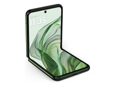 Motorola Razr+ 2024 jest dostępna w czterech kolorach, w tym Spring Green. (Źródło zdjęcia: Motorola)