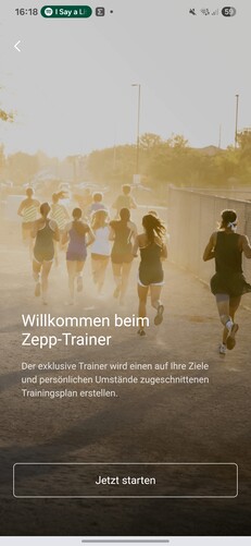 Amazfit Active 2: Trening