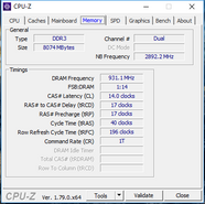 CPU-Z Memory