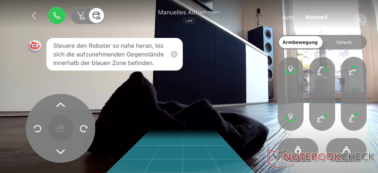 Ręczne sterowanie ramieniem OmniGrip