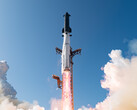 Start statku kosmicznego. Oczekuje się, że rakieta ta ostatecznie zastąpi Falcon 9 jako główny statek kosmiczny firmy SpaceX.
