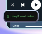 Spotify doda system etykiet w widoku Teraz odtwarzane (na zdjęciu) i Connect Picker. (Źródło obrazu: u/ThisisSpotify na subreddicie r/truespotify)