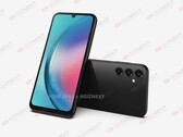 Render "Galaxy A25 5G ". (Źródło: OnLeaks x Giznext)