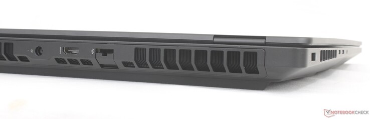 Z tyłu: złącze zasilacza, HDMI 2.1, RJ-45 (2.5 Gbps)